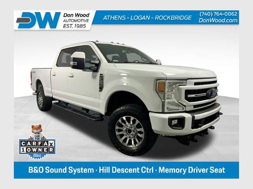 Star White Metallic Tri-Coat 2022 Ford F-250 Lariat