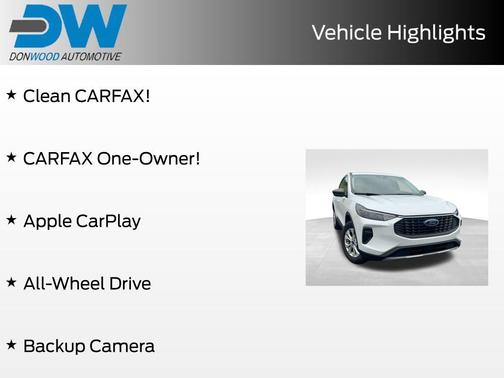 Oxford White 2025 Ford Escape Active