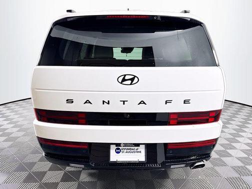 Serenity White 2026 Hyundai SANTA FE Calligraphy