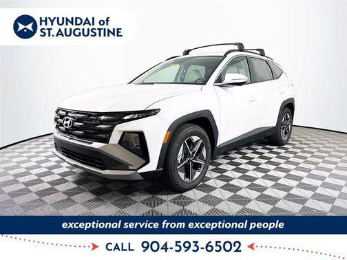 Serenity White Pearl 2026 Hyundai TUCSON SEL Premium
