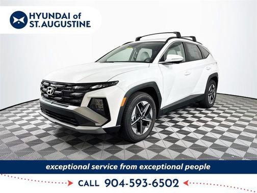 Serenity White Pearl 2026 Hyundai TUCSON SEL Premium