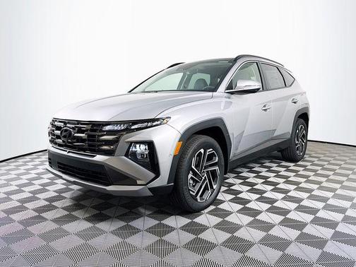 Shimmering Silver 2026 Hyundai TUCSON Hybrid Limited
