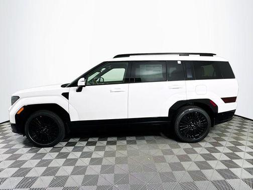 Serenity White 2026 Hyundai SANTA FE HEV Calligraphy