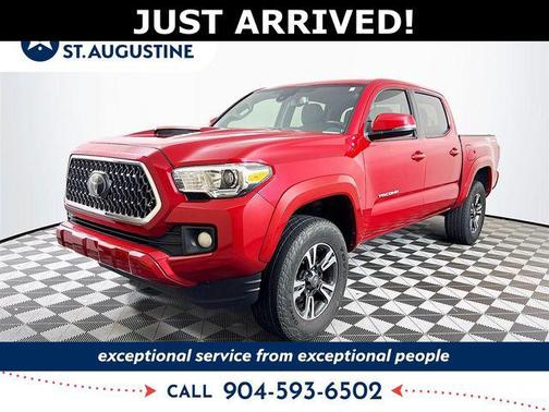 Barcelona Red Metallic 2019 Toyota Tacoma TRD Sport