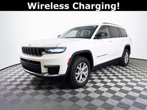 Bright White Clearcoat 2021 Jeep Grand Cherokee L Limited