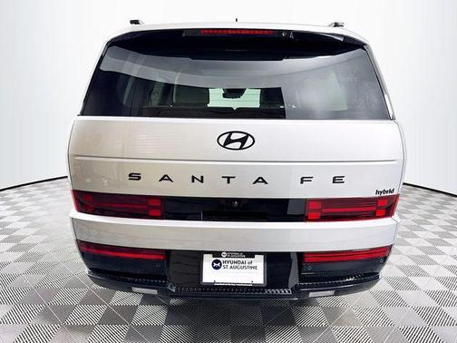 Shimmering Silver 2026 Hyundai SANTA FE HEV Calligraphy