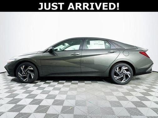 Amazon Gray 2025 Hyundai ELANTRA Sport