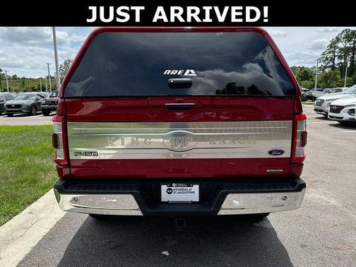 Rapid Red Metallic Tinted Clearcoat 2023 Ford F-150 King Ranch