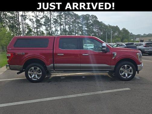 Rapid Red Metallic Tinted Clearcoat 2023 Ford F-150 King Ranch