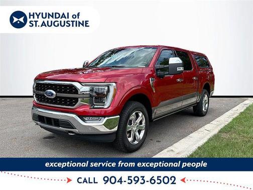Rapid Red Metallic Tinted Clearcoat 2023 Ford F-150 King Ranch