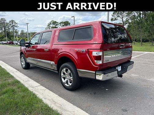 Rapid Red Metallic Tinted Clearcoat 2023 Ford F-150 King Ranch