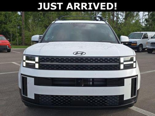 Serenity White 2025 Hyundai SANTA FE Calligraphy