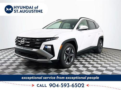 Serenity White Pearl 2026 Hyundai TUCSON SEL Premium