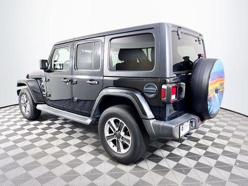 Black Clearcoat 2021 Jeep Wrangler Unlimited Sahara