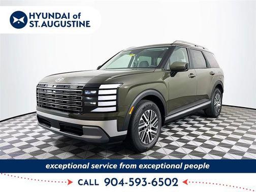 Titan Charcoal Pearl 2026 Hyundai Palisade Hybrid Blue SEL 8P