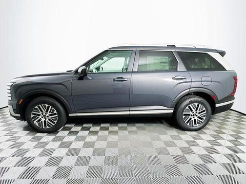 Ecotronic Gray Pearl 2026 Hyundai Palisade Hybrid Blue SEL 7P