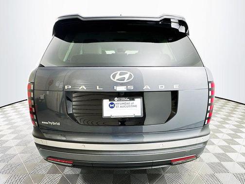 Ecotronic Gray Pearl 2026 Hyundai Palisade Hybrid Blue SEL 7P