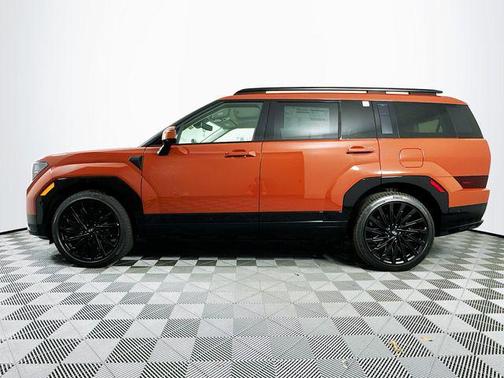 Terracotta Orange 2025 Hyundai SANTA FE Calligraphy