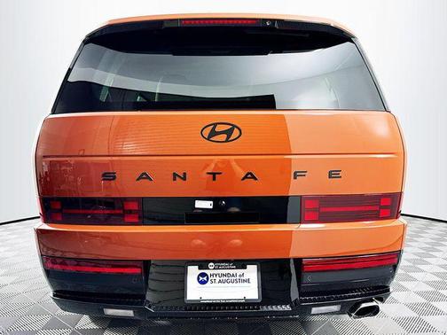Terracotta Orange 2025 Hyundai SANTA FE Calligraphy