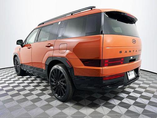 Terracotta Orange 2025 Hyundai SANTA FE Calligraphy