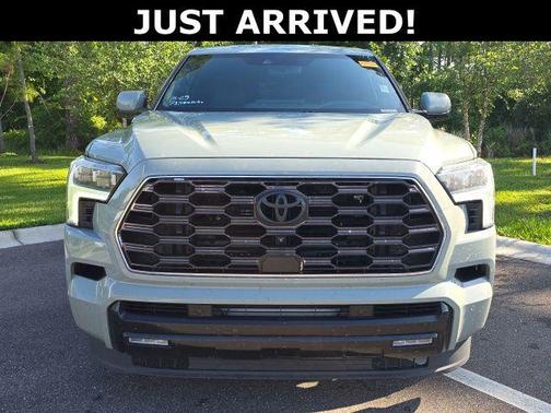 Lunar Rock 2024 Toyota Sequoia Platinum