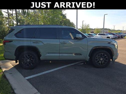 Lunar Rock 2024 Toyota Sequoia Platinum