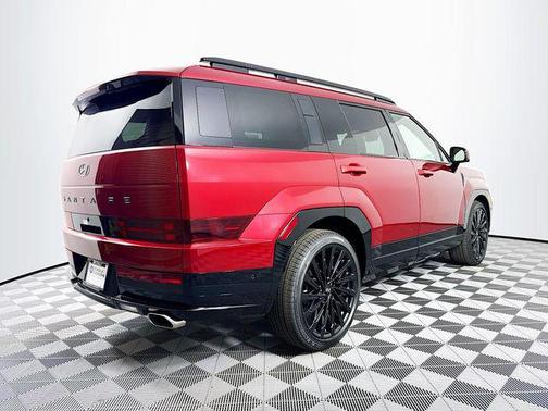 Ultimate Red 2025 Hyundai SANTA FE Calligraphy