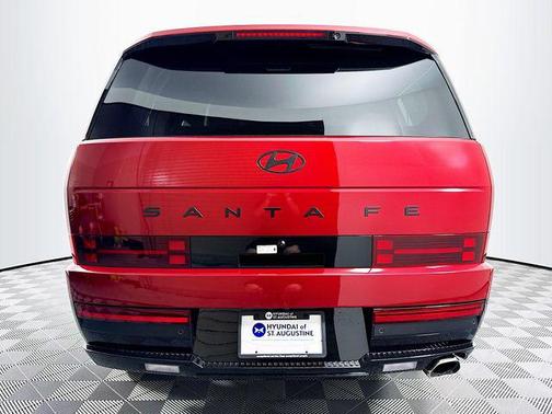 Ultimate Red 2025 Hyundai SANTA FE Calligraphy