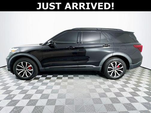 Agate Black Metallic 2021 Ford Explorer ST