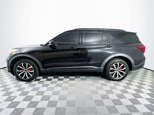 Agate Black Metallic 2021 Ford Explorer ST