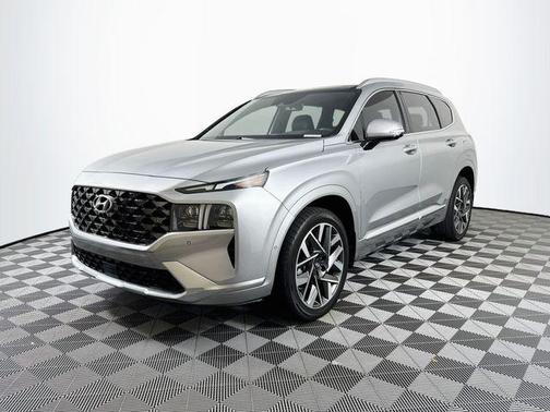Shimmering Silver 2022 Hyundai SANTA FE Calligraphy