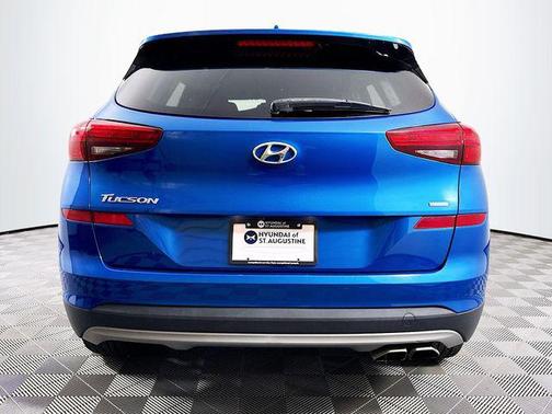Aqua Blue 2019 Hyundai TUCSON Sport