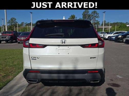 Platinum White Pearl 2023 Honda CR-V Hybrid Sport FWD