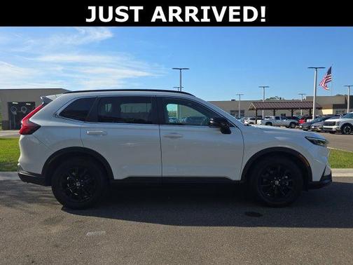 Platinum White Pearl 2023 Honda CR-V Hybrid Sport FWD