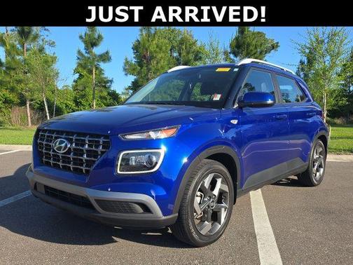 Intense Blue 2023 Hyundai VENUE Limited