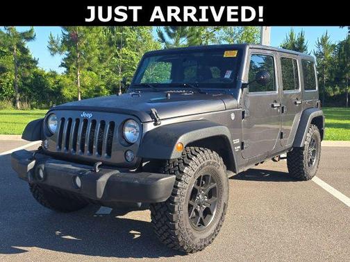 Granite Crystal Metallic Clearcoat 2017 Jeep Wrangler Unlimited Sport