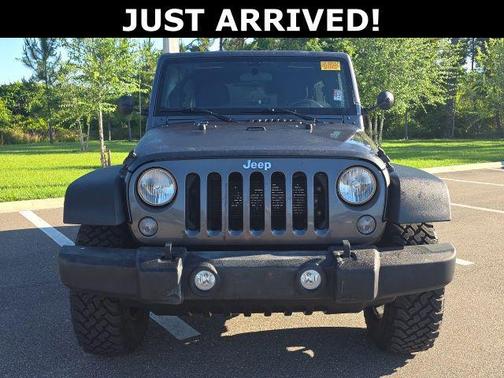 Granite Crystal Metallic Clearcoat 2017 Jeep Wrangler Unlimited Sport