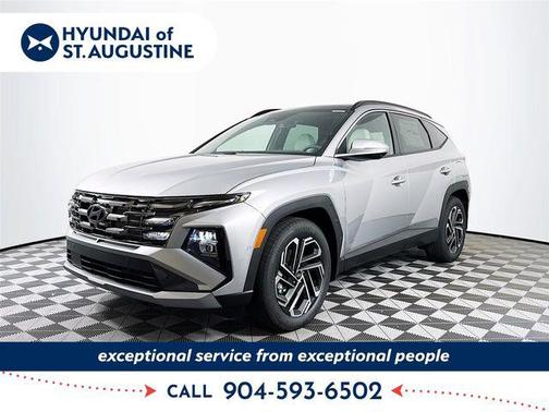 Shimmering Silver 2026 Hyundai TUCSON Limited