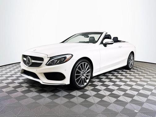 White 2017 Mercedes-Benz C-Class C 300