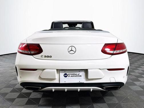 White 2017 Mercedes-Benz C-Class C 300