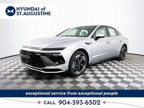 Aero Silver 2026 Hyundai SONATA SEL