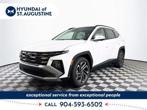 Serenity White Pearl 2026 Hyundai TUCSON Limited