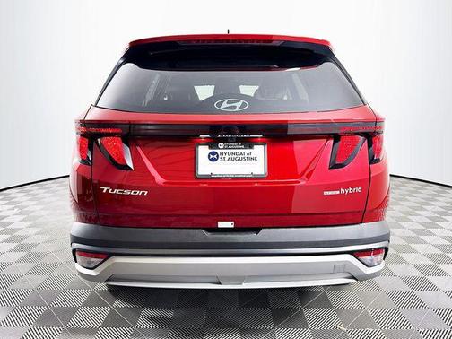 Ultimate Red 2026 Hyundai TUCSON Hybrid SEL