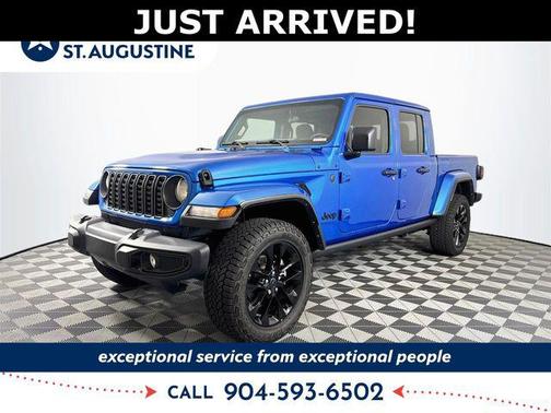 Hydro Blue Pearlcoat 2025 Jeep Gladiator Nighthawk