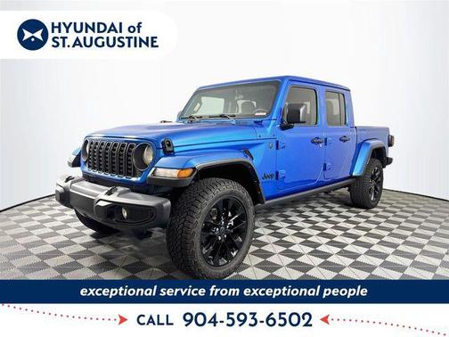 Hydro Blue Pearlcoat 2025 Jeep Gladiator Nighthawk