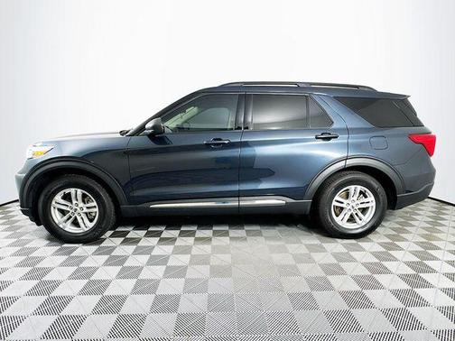 Stone Blue Metallic 2022 Ford Explorer XLT
