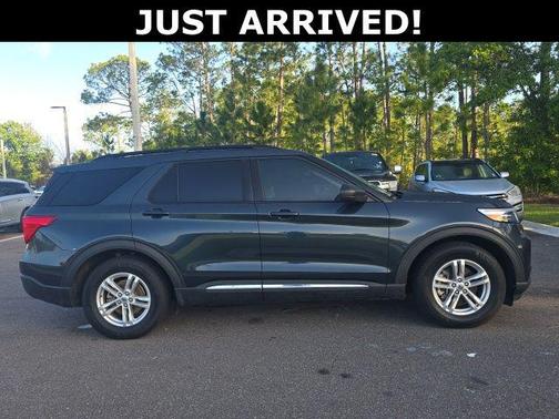 Stone Blue Metallic 2022 Ford Explorer XLT