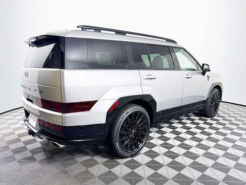Shimmering Silver 2026 Hyundai SANTA FE Calligraphy