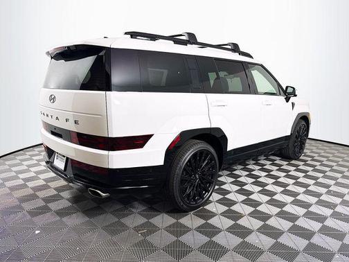 Serenity White 2026 Hyundai SANTA FE Calligraphy