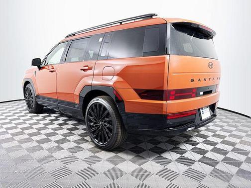 Terracotta Orange 2025 Hyundai SANTA FE Calligraphy